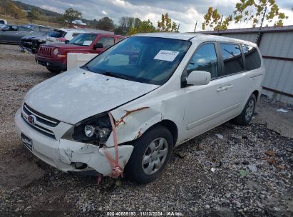 2007 KIA SEDONA LX White  Gasoline KNDMB233676107946 photo #3