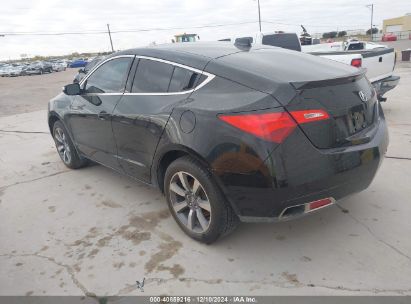 2013 ACURA ZDX Black  Gasoline 2HNYB1H68DH500205 photo #4