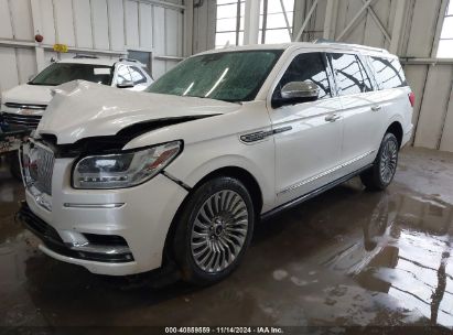 2018 LINCOLN NAVIGATOR L BLACK LABEL White  Gasoline 5LMJJ3TT9JEL14977 photo #3