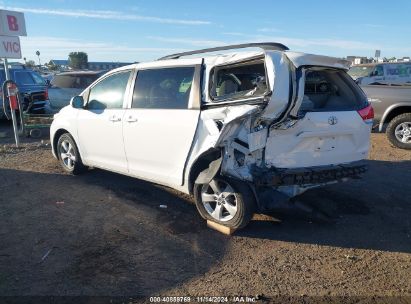 2013 TOYOTA SIENNA LE V6 8 PASSENGER White  Gasoline 5TDKK3DC9DS341795 photo #4