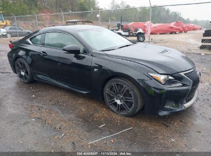 2017 LEXUS RC F Black  Gasoline JTHHP5BC3H5006164 photo #1