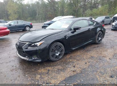 2017 LEXUS RC F Black  Gasoline JTHHP5BC3H5006164 photo #3