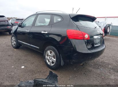 2014 NISSAN ROGUE SELECT S Black  Gasoline JN8AS5MT4EW620522 photo #4