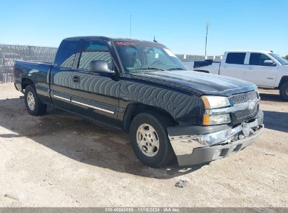 2003 CHEVROLET SILVERADO 1500 LS Black  Gasoline 2GCEC19T631122743 photo #1