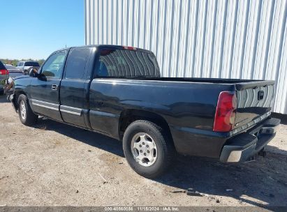 2003 CHEVROLET SILVERADO 1500 LS Black  Gasoline 2GCEC19T631122743 photo #4