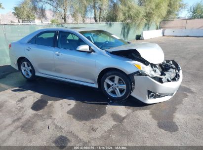 2012 TOYOTA CAMRY SE Silver  Gasoline 4T1BF1FK3CU180072 photo #1