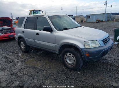 2001 HONDA CR-V LX Silver  Gasoline JHLRD28461S018462 photo #1