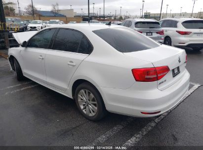 2015 VOLKSWAGEN JETTA 1.8T SE White  Gasoline 3VWD17AJ3FM286413 photo #4