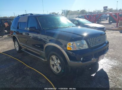 2004 FORD EXPLORER EDDIE BAUER Black  Gasoline 1FMZU64W04UB88851 photo #1