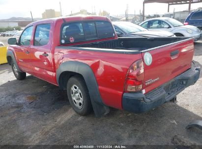 2013 TOYOTA TACOMA Red  Gasoline 5TFJX4CN1DX024433 photo #4