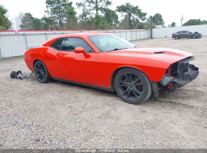 2016 DODGE CHALLENGER SXT Orange  Flexible Fuel 2C3CDZAGXGH309647 photo #1