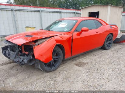 2016 DODGE CHALLENGER SXT Orange  Flexible Fuel 2C3CDZAGXGH309647 photo #3