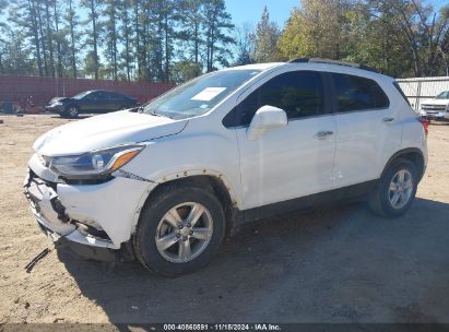 2019 CHEVROLET TRAX LT White  Gasoline KL7CJLSB4KB750595 photo #3