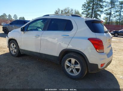 2019 CHEVROLET TRAX LT White  Gasoline KL7CJLSB4KB750595 photo #4