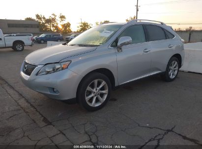 2010 LEXUS RX 350 Silver  Gasoline JTJZK1BA7A2400315 photo #3