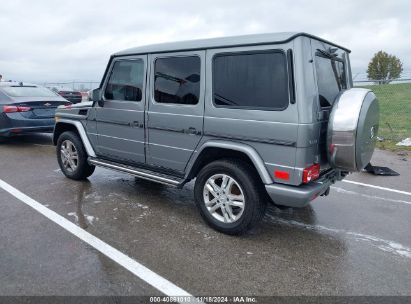 2014 MERCEDES-BENZ G 550 4MATIC Gray  Gasoline WDCYC3HF6EX224323 photo #4