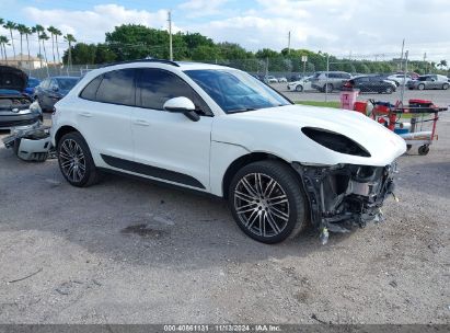 2018 PORSCHE MACAN S White  Gasoline WP1AB2A57JLB33650 photo #1