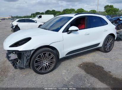 2018 PORSCHE MACAN S White  Gasoline WP1AB2A57JLB33650 photo #3