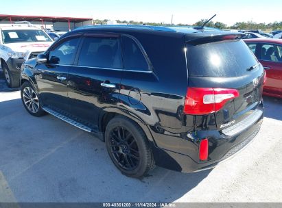 2014 KIA SORENTO SX Black  Gasoline 5XYKW4A79EG466134 photo #4