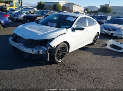 2016 HONDA CIVIC LX White  Gasoline 2HGFC2F53GH555239 photo #3