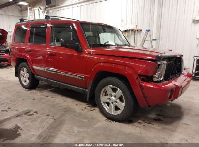 2006 JEEP COMMANDER LIMITED Red  Gasoline 1J8HG58286C170463 photo #1