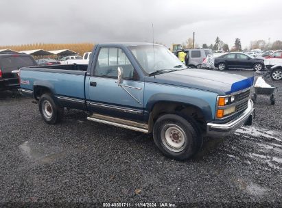 1988 CHEVROLET GMT-400 K3500 Blue  Gasoline 1GCGK34N2JE170316 photo #1