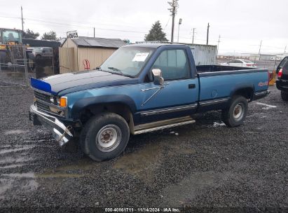 1988 CHEVROLET GMT-400 K3500 Blue  Gasoline 1GCGK34N2JE170316 photo #3