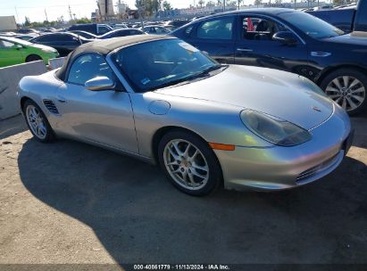 2003 PORSCHE BOXSTER Silver  Gasoline WP0CA29813U621887 photo #1