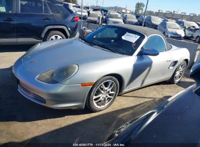 2003 PORSCHE BOXSTER Silver  Gasoline WP0CA29813U621887 photo #3