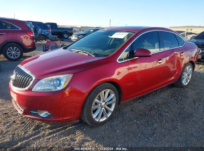 2012 BUICK VERANO LEATHER GROUP Burgundy  Flexible Fuel 1G4PS5SK6C4225889 photo #3