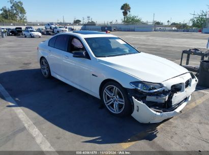 2014 BMW 550I White  Gasoline WBAKN9C53ED682147 photo #1