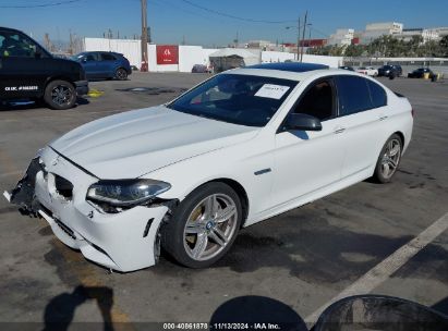 2014 BMW 550I White  Gasoline WBAKN9C53ED682147 photo #3