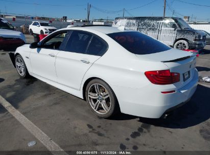 2014 BMW 550I White  Gasoline WBAKN9C53ED682147 photo #4