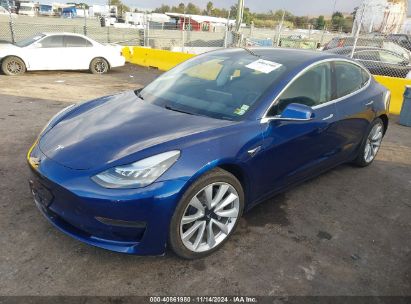 2020 TESLA MODEL 3 STANDARD RANGE PLUS REAR-WHEEL DRIVE/STANDARD RANGE REAR-WHEEL DRIVE Blue  Electric 5YJ3E1EA2LF807941 photo #3