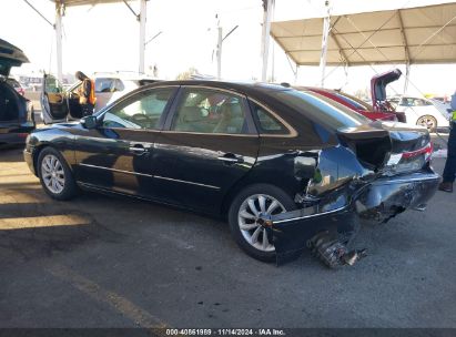 2008 HYUNDAI AZERA LIMITED Black  Gasoline KMHFC46F28A320250 photo #4