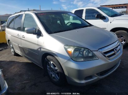 2005 HONDA ODYSSEY EX-L Silver  Gasoline 5FNRL38655B056260 photo #1