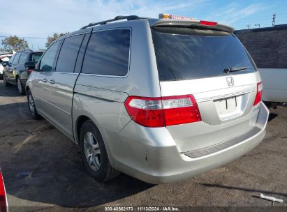 2005 HONDA ODYSSEY EX-L Silver  Gasoline 5FNRL38655B056260 photo #4