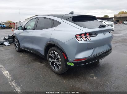 2022 FORD MUSTANG MACH-E PREMIUM Blue  Electric 3FMTK3R72NMA02616 photo #4