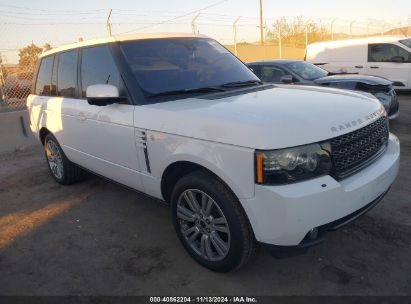 2012 LAND ROVER RANGE ROVER HSE White  Gasoline SALMF1D43CA392773 photo #1