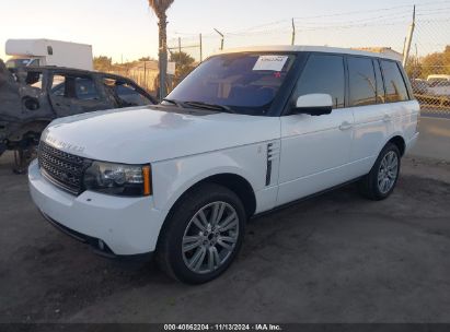 2012 LAND ROVER RANGE ROVER HSE White  Gasoline SALMF1D43CA392773 photo #3