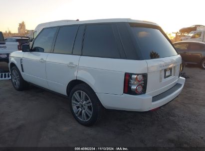 2012 LAND ROVER RANGE ROVER HSE White  Gasoline SALMF1D43CA392773 photo #4