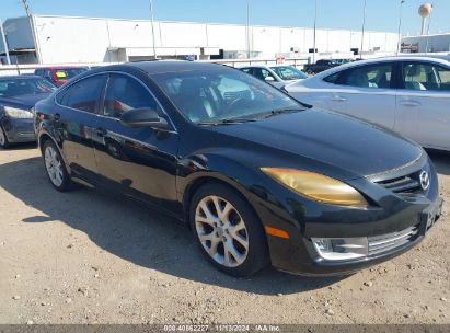 2009 MAZDA MAZDA6 S GRAND TOURING Black  Gasoline 1YVHP82B695M28452 photo #1