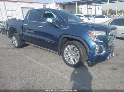 2022 GMC SIERRA 1500 LIMITED 4WD  SHORT BOX DENALI Dark Blue  Gasoline 3GTU9FEL7NG131782 photo #1