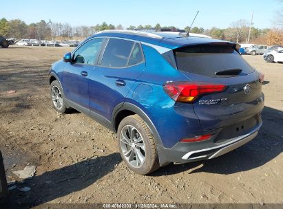 2021 BUICK ENCORE GX AWD SELECT Blue  Gasoline KL4MMESL1MB121473 photo #4