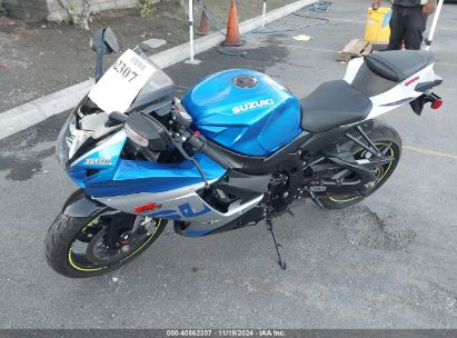 2023 SUZUKI GSX-R600 Blue  Gasoline JS1GN7FA3P7100128 photo #3