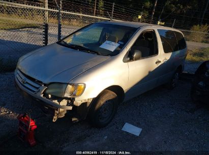 2001 TOYOTA SIENNA CE Gray  Gasoline 4T3ZF19C81U398435 photo #3