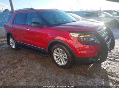 2012 FORD EXPLORER XLT Red  Gasoline 1FMHK8D81CGA64812 photo #1