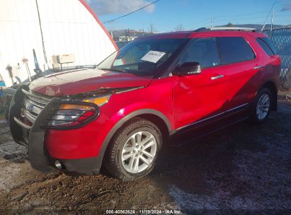 2012 FORD EXPLORER XLT Red  Gasoline 1FMHK8D81CGA64812 photo #3