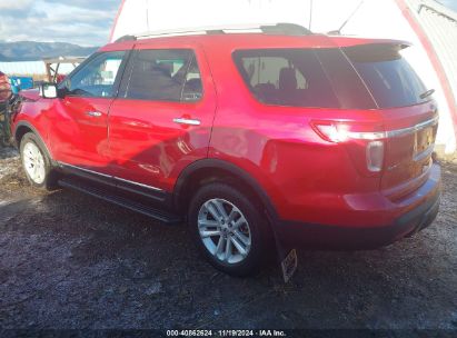 2012 FORD EXPLORER XLT Red  Gasoline 1FMHK8D81CGA64812 photo #4