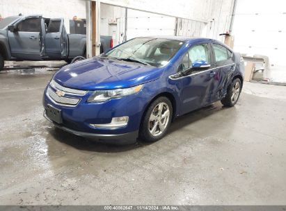 2013 CHEVROLET VOLT Blue  Hybrid 1G1RB6E42DU141806 photo #3